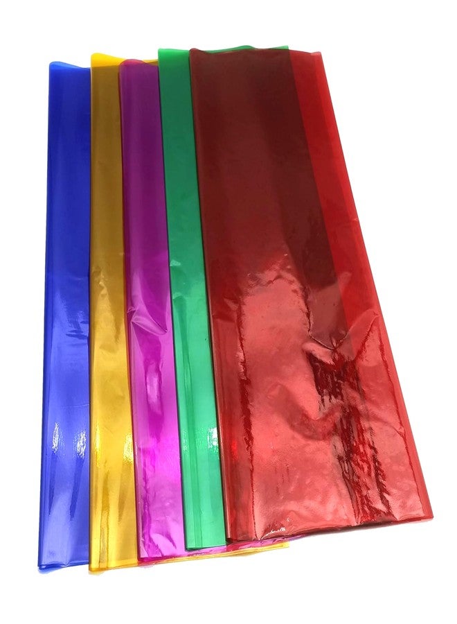 ESCAPER أوراق جيلاتينية شفافة من السيلوفان من إسكيبر (ألوان متنوعة - 19 × 29 بوصة - عبوة من 20 ورقة) لتغليف الهدايا، والسلال، وباقات الزهور، والأعمال اليدوية، والتغليف الزخرفي - Image 1